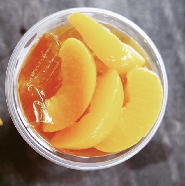 ĐÀO NGÂM HÀN QUỐC YELLOW PEACH 680G