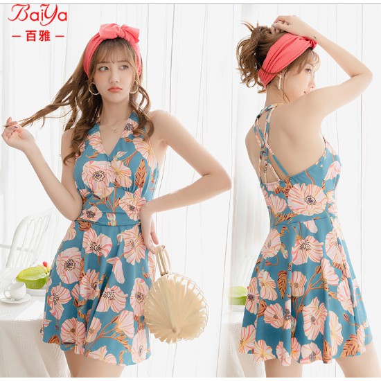 Có Video (Big Size) Bikini Đồ Bơi 1 Mảnh Dạng Váy Phong Cách Hàn Quốc | BigBuy360 - bigbuy360.vn