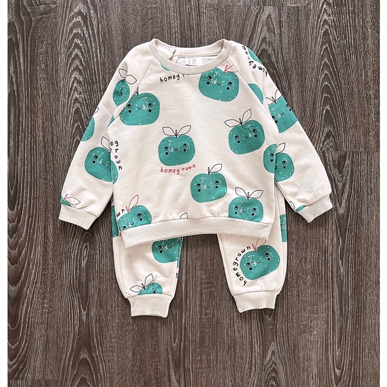 Bộ Nỉ Da Cá H.M