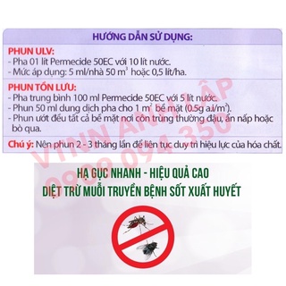 Thuốc muỗi Permecide 50EC 100ml