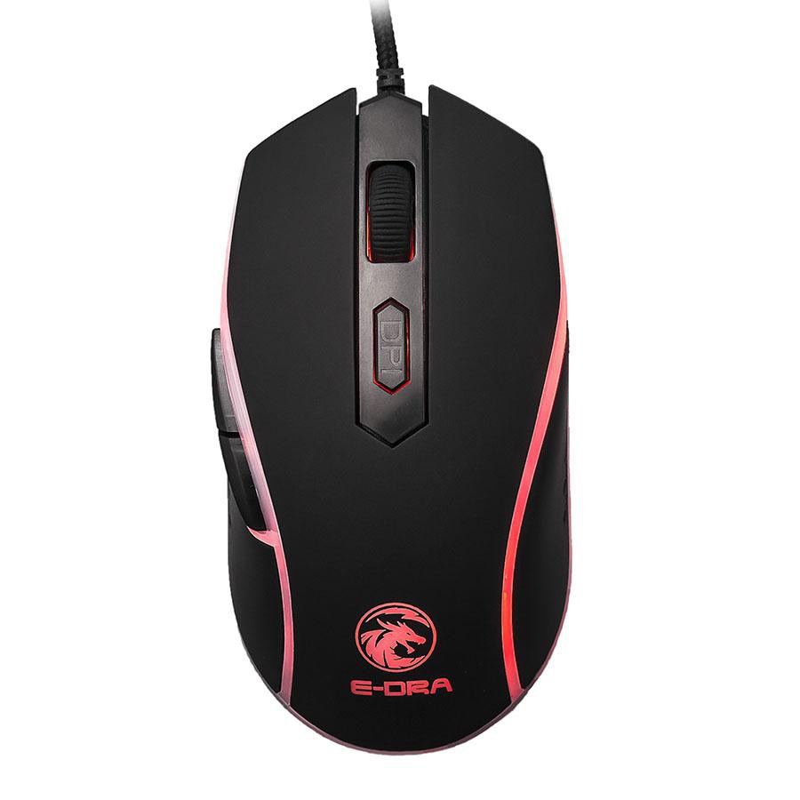 MOUSE E-DRA 610BK CHUYÊN GAME LED