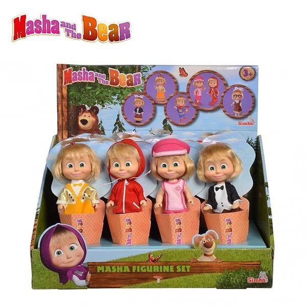 [Mã BMLTA50 giảm 10% đơn 99K] Đồ Chơi Búp Bê MASHA AND THE BEAR Masha tạo bất ngờ 109301053