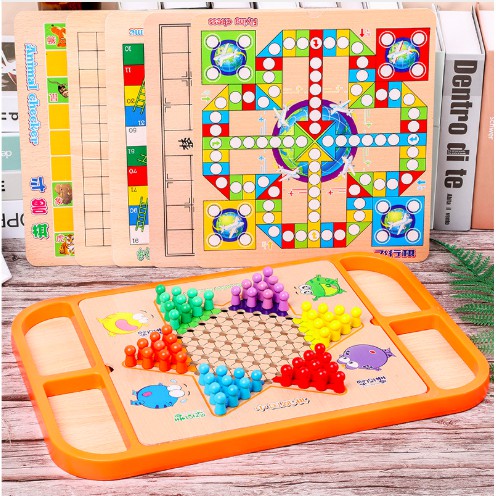 Bàn cờ 4in1 Wisdom Kid - The Royal's Furniture