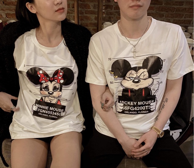 [HÀNG ĐẸP] Áo thun in chuột Mickey ,đủ size SMLXL ( kéo sang trái xem thêm hình )