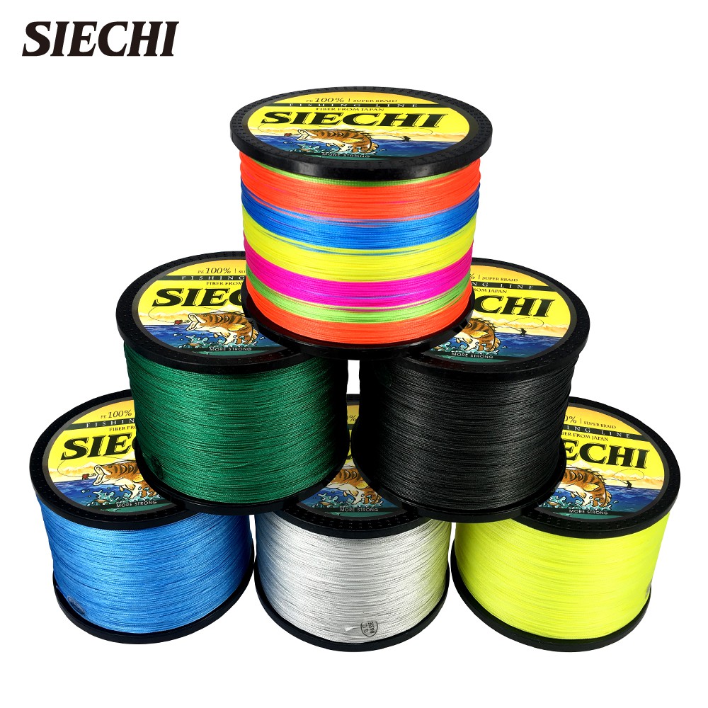 Pe Cuộn Dây Câu Cá 4 Sợi 12lb 15lb 20lb 30lb 38lb 43lb 52lb 65lb Siêu Chắc Dài 500m