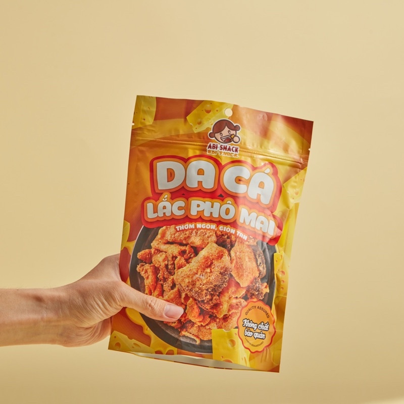 💢SẢN PHẨM MỚI💢DA CÁ LẮC PHÔ MAI ABI SNACK BÁNH TRÁNG ABI