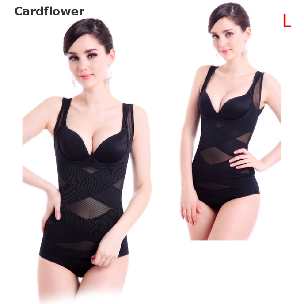 &lt; Cardflower &gt; Đai Nịt Bụng Định Hình Dáng Cổ Chữ U Siêu Mỏng Liền Mạch Giảm Béo Cho Nữ