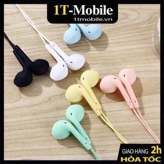 Tai nghe in-ear Macaron U19 jack 3.5mm cho Android và iOS - màu ngẫu nhiên