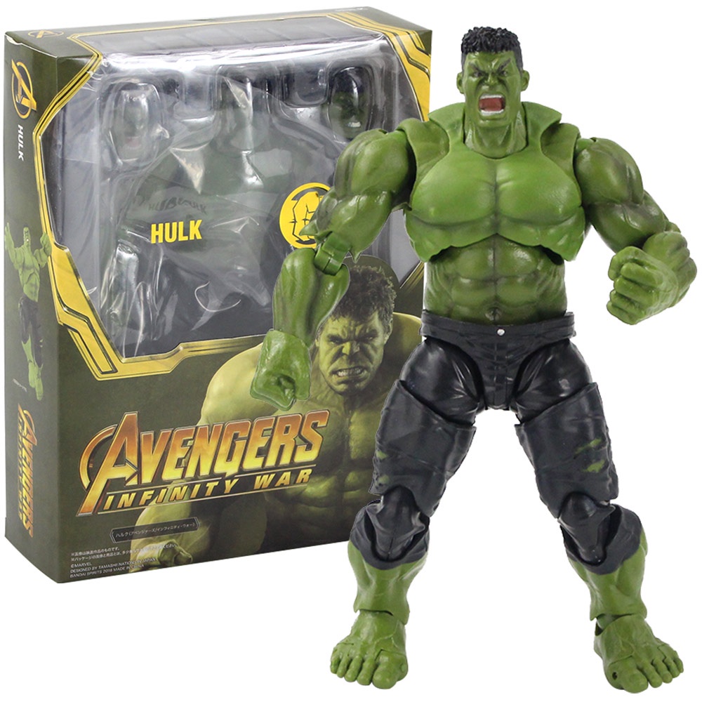 Mô hình Hulk Khổng lồ xanh Avengers Infinity War SHF