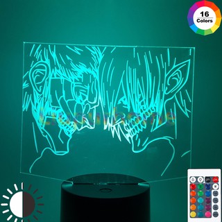 Đèn LED chiếu hình Attack on Titan độc đáo
