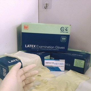 Găng tay y tế cao su Latex (hộp 50 đôi)
