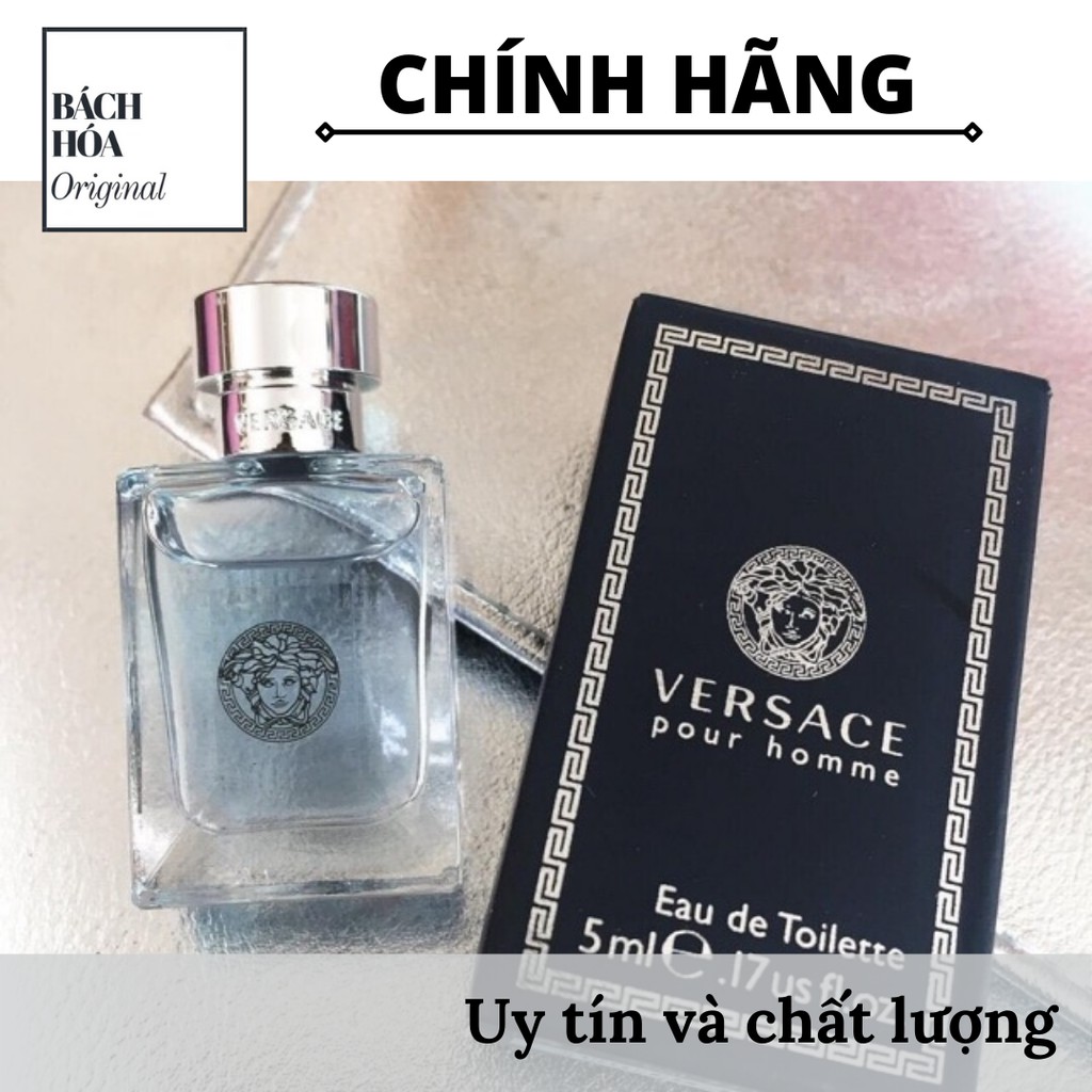 Nước hoa nam Versace POUR HOMME EDT Mini 5ml - FULL BOX