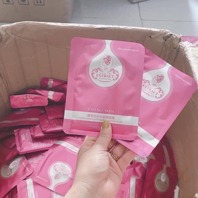 Mặt nạ dưỡng da hoàng cung màu hồng