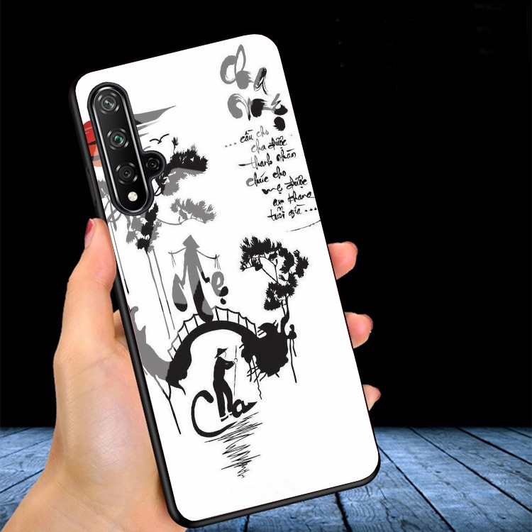 Ốp Lưng HUAWEI NOVA 5T mặt kính gương bóng