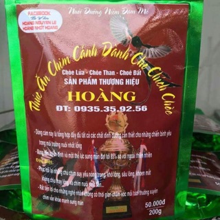 Cám chim cảnh " Hoàng" dành cho chim chích choè