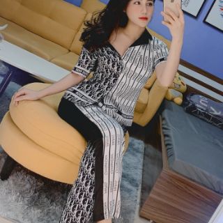 Đồ bộ lụa cao cấp in 3D