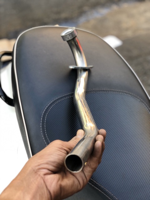 Cổ pô luvias inox xăng cơ 27mm x 2mm