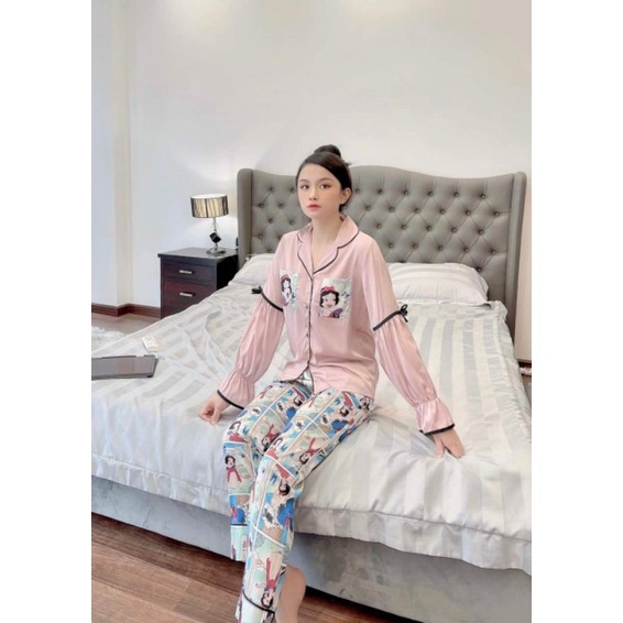 PIJAMA ĐỒ BỘ CAO CẤP CHẤT LỤA LATIN CỰC XỊN MẪU SIÊU PHẨM THIẾT KẾ ĐỘC LẠ - SHOP DƯƠNG XUÂN