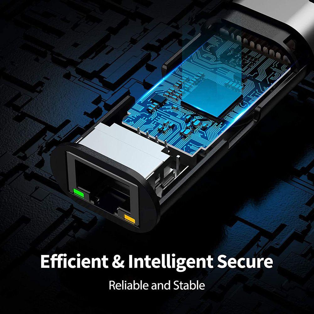 MYRONGVN Thẻ Mạng Gigabit Cổng USB 3.1
