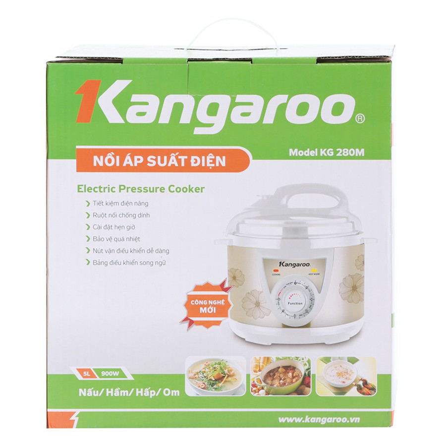 Nồi áp suất Kangaroo KG280M - Dung tích 5L