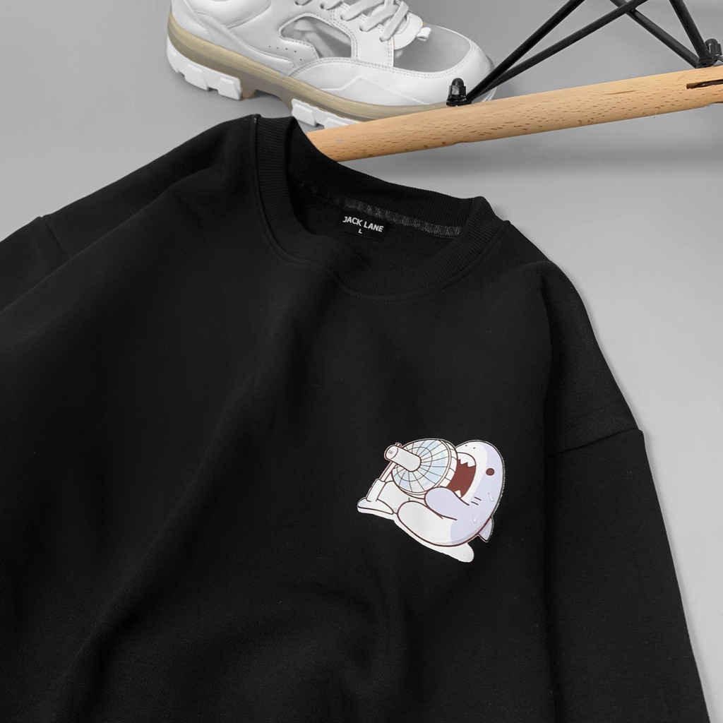 Áo Sweater JL Oversize Sak, JACKLANE, Áo nỉ chui đầu unisex Jack Lane | BigBuy360 - bigbuy360.vn