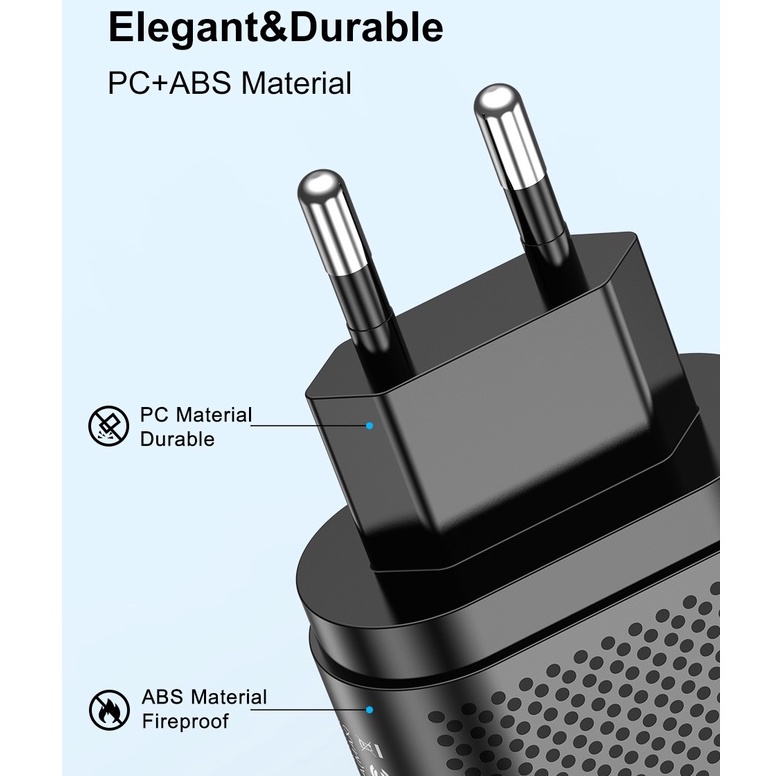 Củ sạc nhanh SPRISE U69 20W PD Micro USB QC3.0 thích hợp cho Android iphone