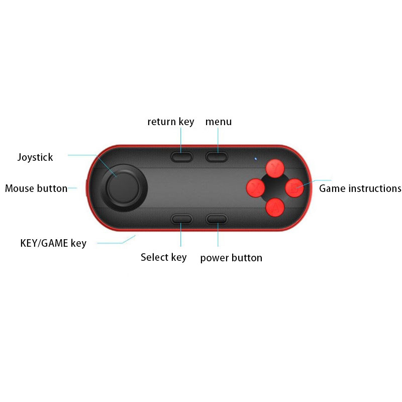 Tay Cầm Chơi Game Bluetooth Không Dây Mini Cho Hộp Thực Tế Ảo