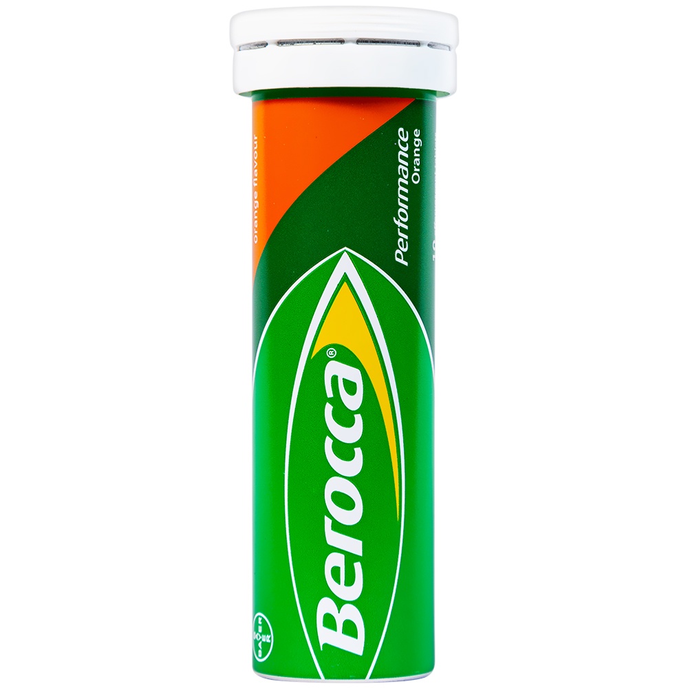 Viên sủi Berocca hương cam bổ sung vitamin C Performance
