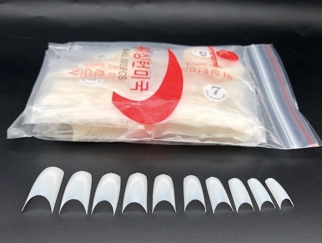 Móng Nối Tip Form Thẳng Lẻ Size.Móng mỏng đẹp bắt keo