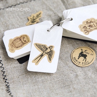 Hộp 45 Sticker Vintage Cổ điển