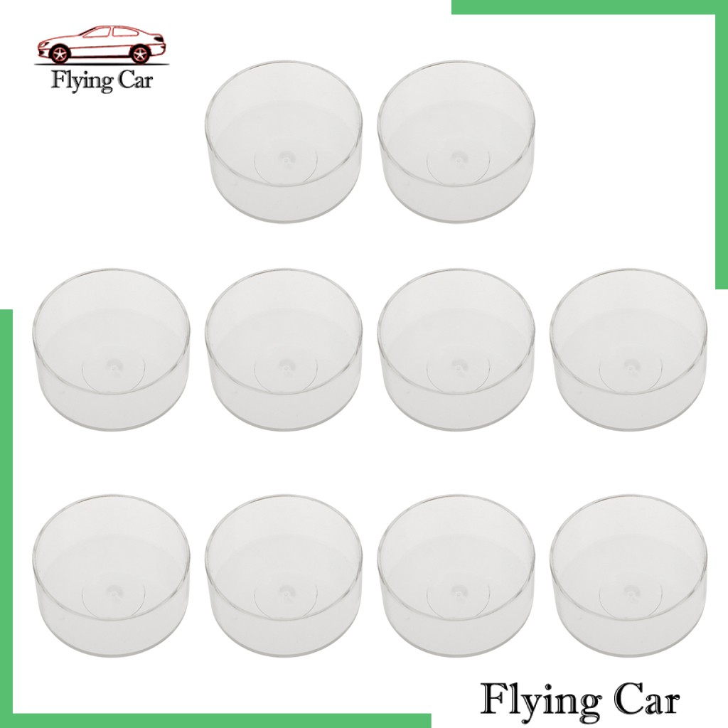 Set 2 10 Giá Đỡ Đèn Cầy Bằng Nhựa Hình Trái Tim Độc Đáo Trang Trí Tiệc Cưới