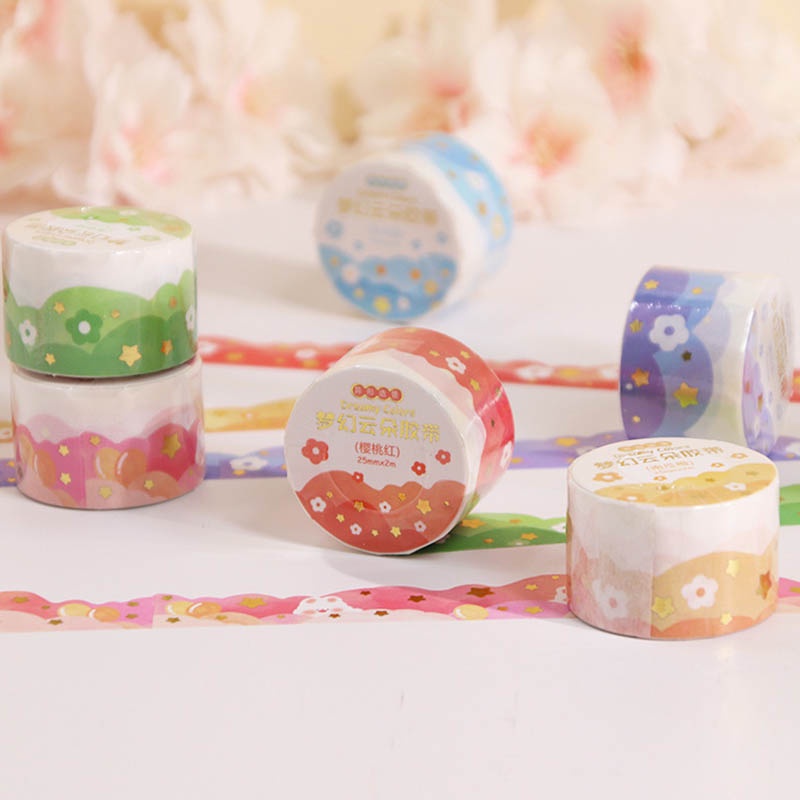 Băng Keo Washi Dễ Thương Dùng Trang Trí DIY