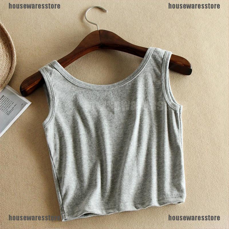 Áo croptop Trắng / Đen Thời Trang Mùa Hè