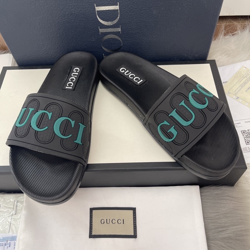 Dép quai ngang cao su nam mới ảnh và video thật))