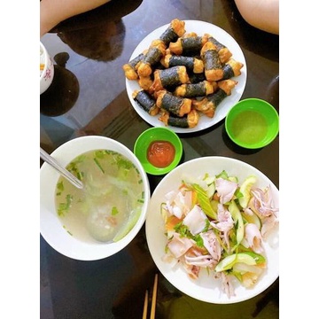 Gà cuộn rong biển CP