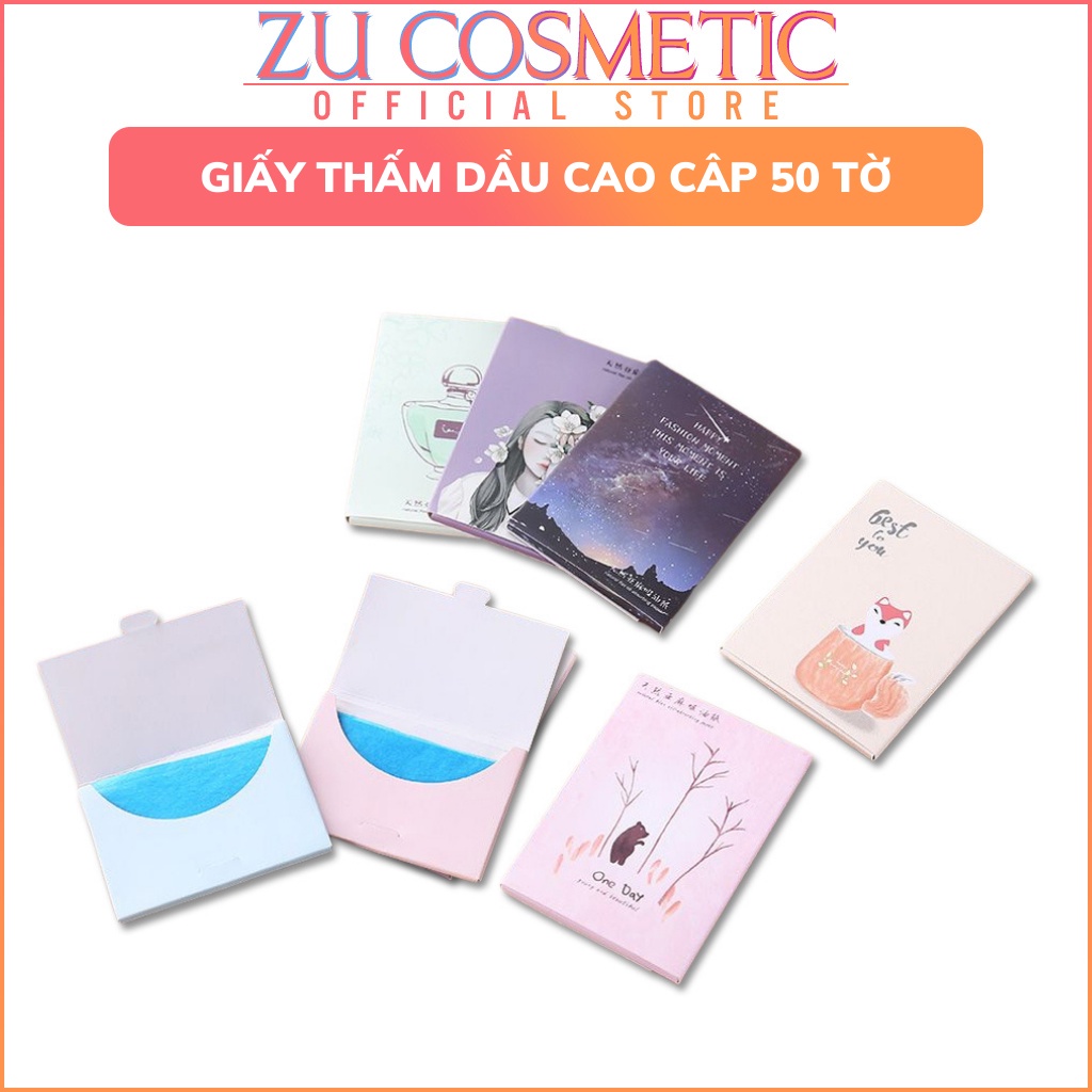 Giấy thấm dầu da mặt cao cấp ZUZU