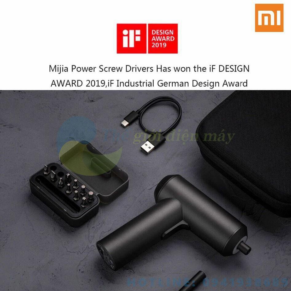 Máy bắn vít điện Mijia Xiaomi 12 đầu bắn, pin 2000mah