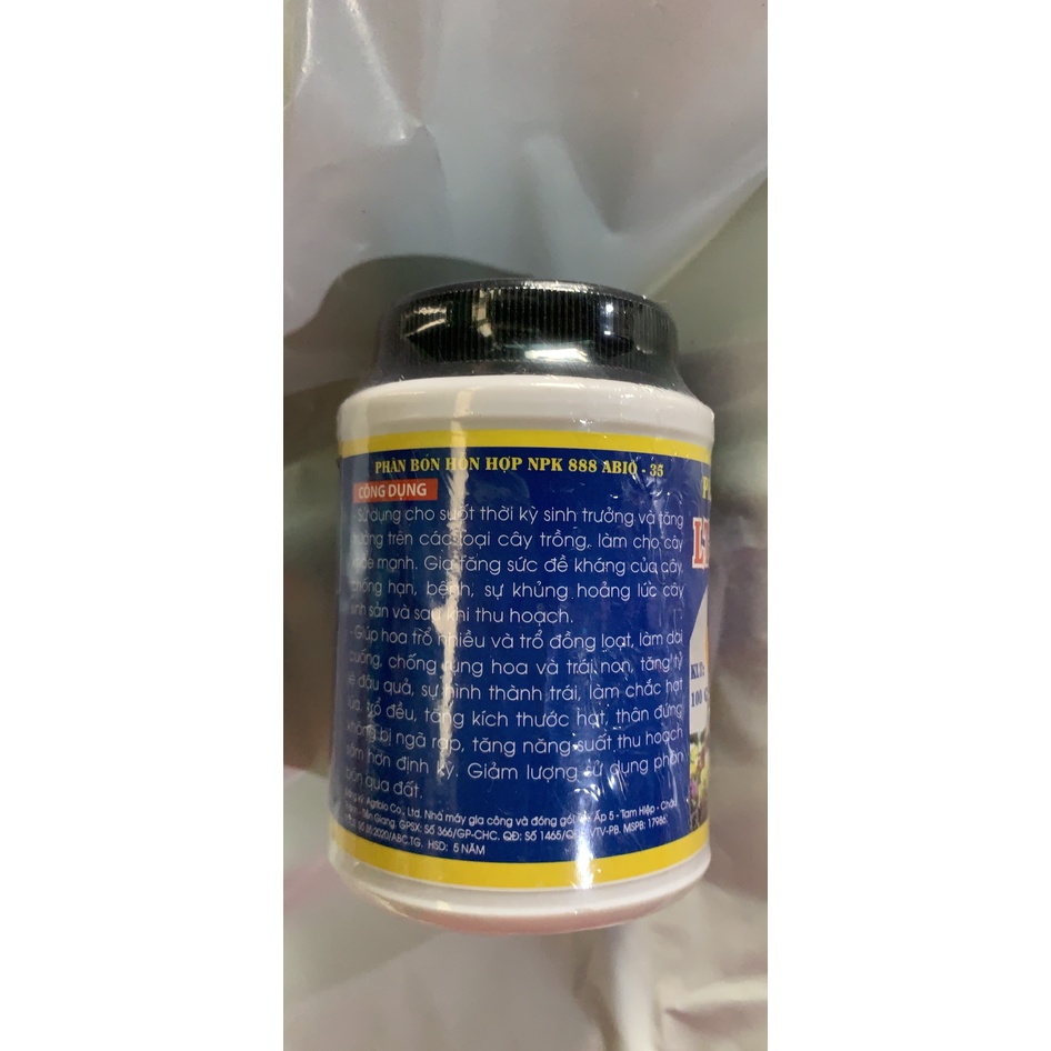 PHÂN NPK 0-40-40+TE KÍCH THÍCH RA HOA  Lọ 100gr TD