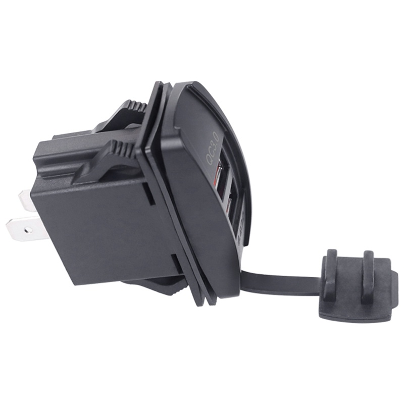 Đầu Sạc Điện Thoại USB QC3.0 Cho Xe Máy/Xe Hơi/Tàu Thuyền