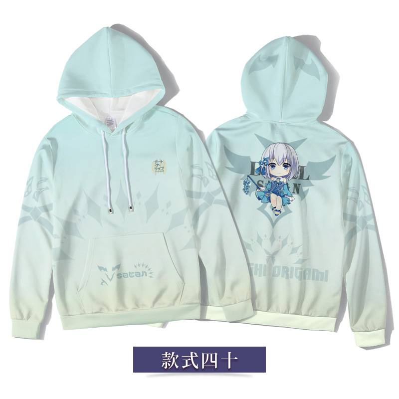 Yyds Áo Khoác Hoodie Unisex Dáng Rộng In Hình Anime DATE A LIVE Phong Cách Nhật Bản Thời Trang Thường Ngày