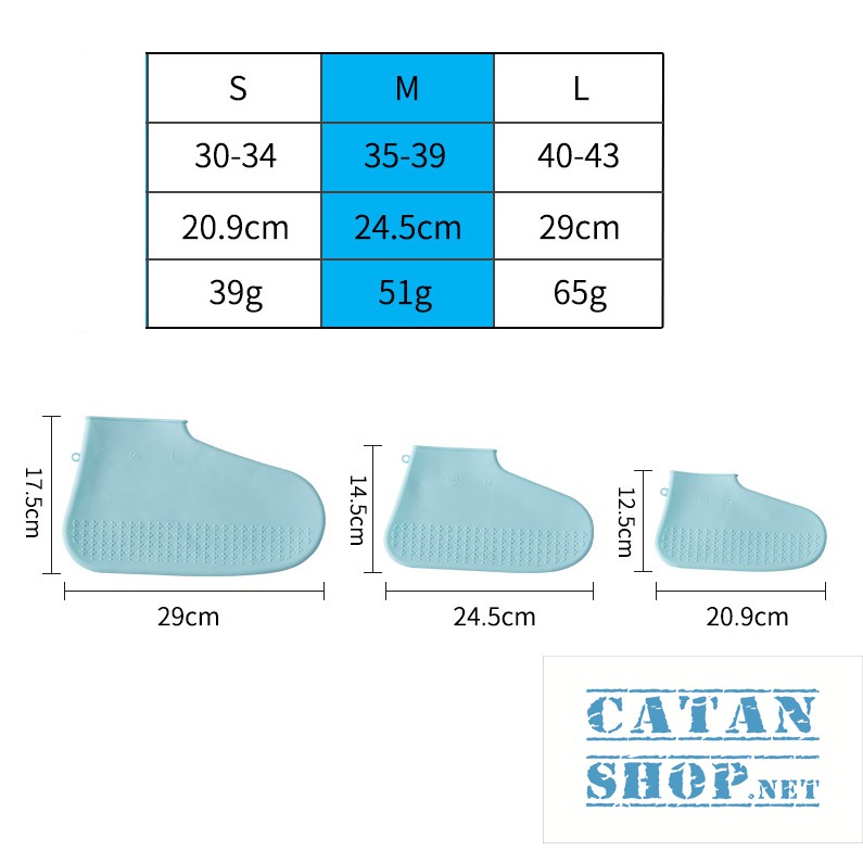 [CHỌN SIZE-CHỌN MÀU] Giày đi mưa, ủng đi mưa, bọc giày đi mưa nhỏ gọn thuận tiện dễ dàng mang theo GD229-GiayDMua