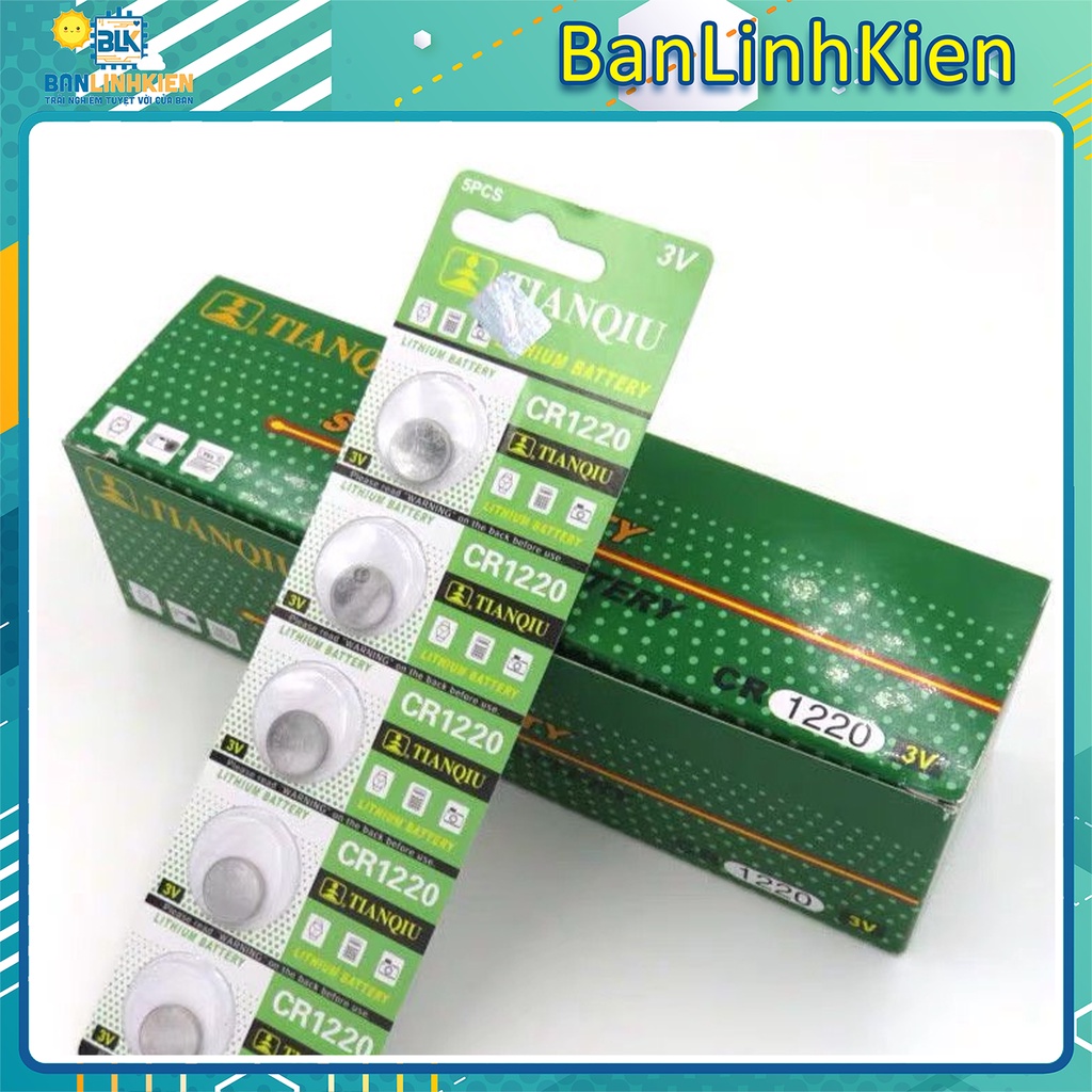 Pin CR1220 loại tốt/ pin cmos 1220