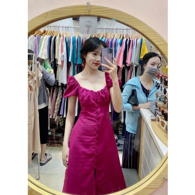 váy hồng hàng dư xịn