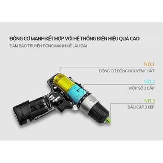 Máy khoan vặn vít Devon 5262-Li-12TS 12V ( Hộp nhôm)