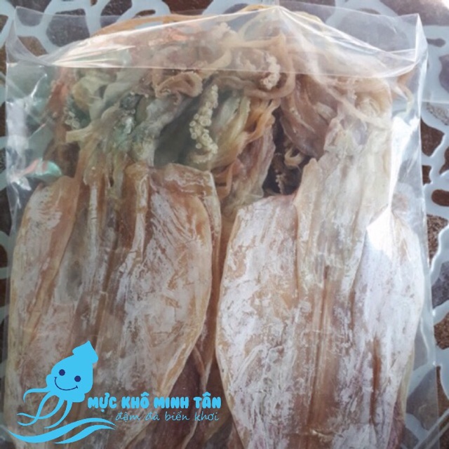 3 con Khô Mực siêu dầy, siêu ngọt y như hình