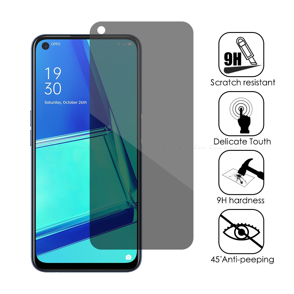 Kính Cường Lực Cho Oppo F11 F9Pro F7F5A3S A5s(AX5s) A7 A9 A5 2020 A12e A12 A15 A15s A31 A32 A33 A52 A53 A53s A54 A71 A83 A91 A92 Reno 4F 3F 2F 2F