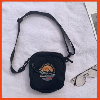 Túi Xách Nữ ,Túi tote vải bố đựng đồ canvas đeo chéo TOTIICA CÁ HEO TX316