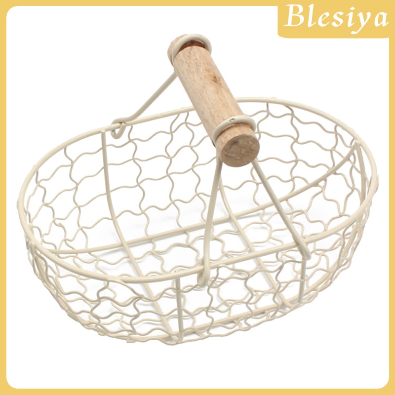 Rổ Kim Loại Đựng Bánh Mì / Trái Cây / Rau Củ Màu Đen