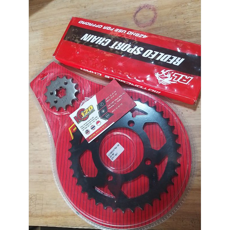 Nhông sên dĩa REDLEO các xe