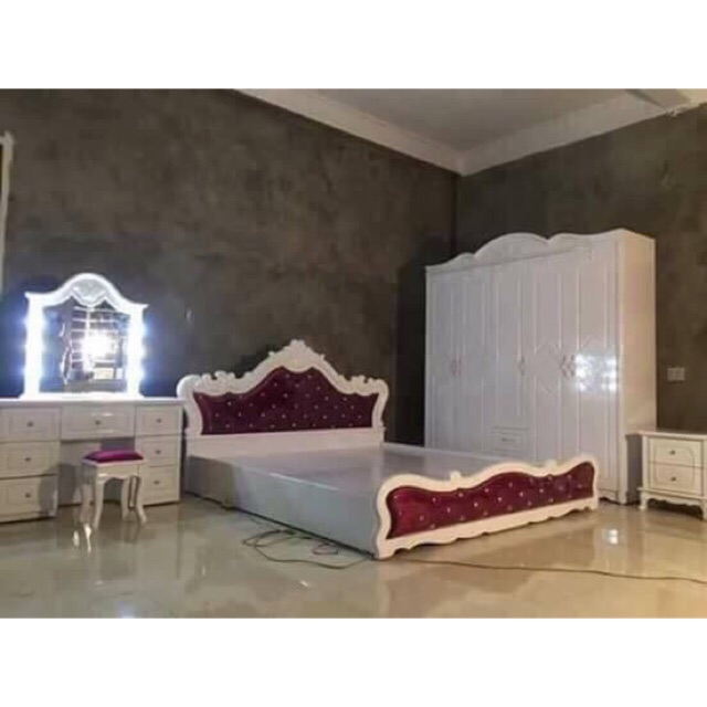 Bộ phòng ngủ giường tủ bàn phấn táp